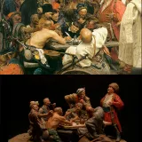 Cossacks writing a letter to the Turkish Sultan 2