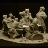 Cossacks writing a letter to the Turkish Sultan 3