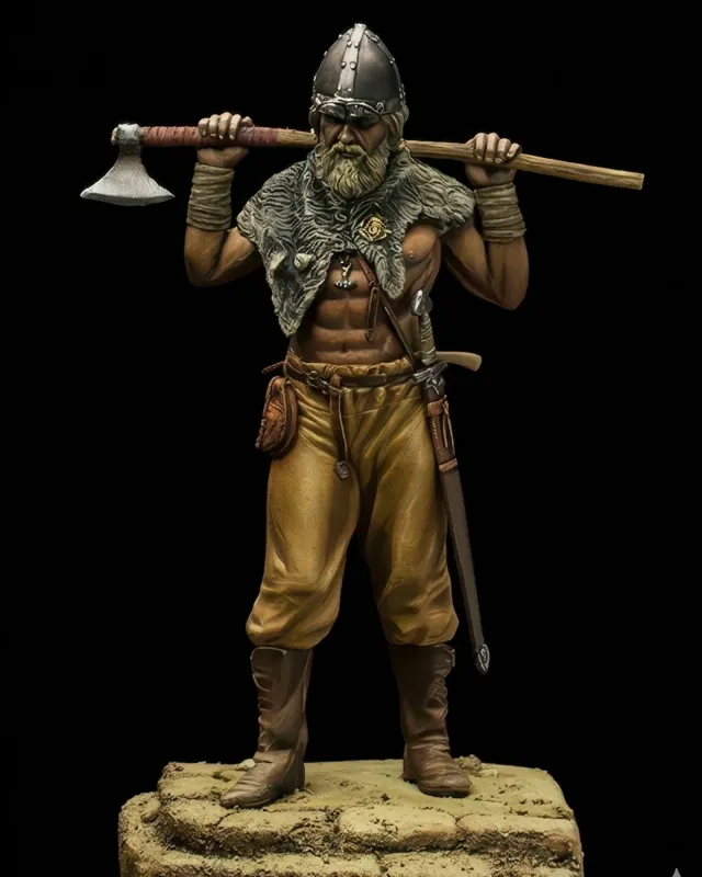 Viking with ax
